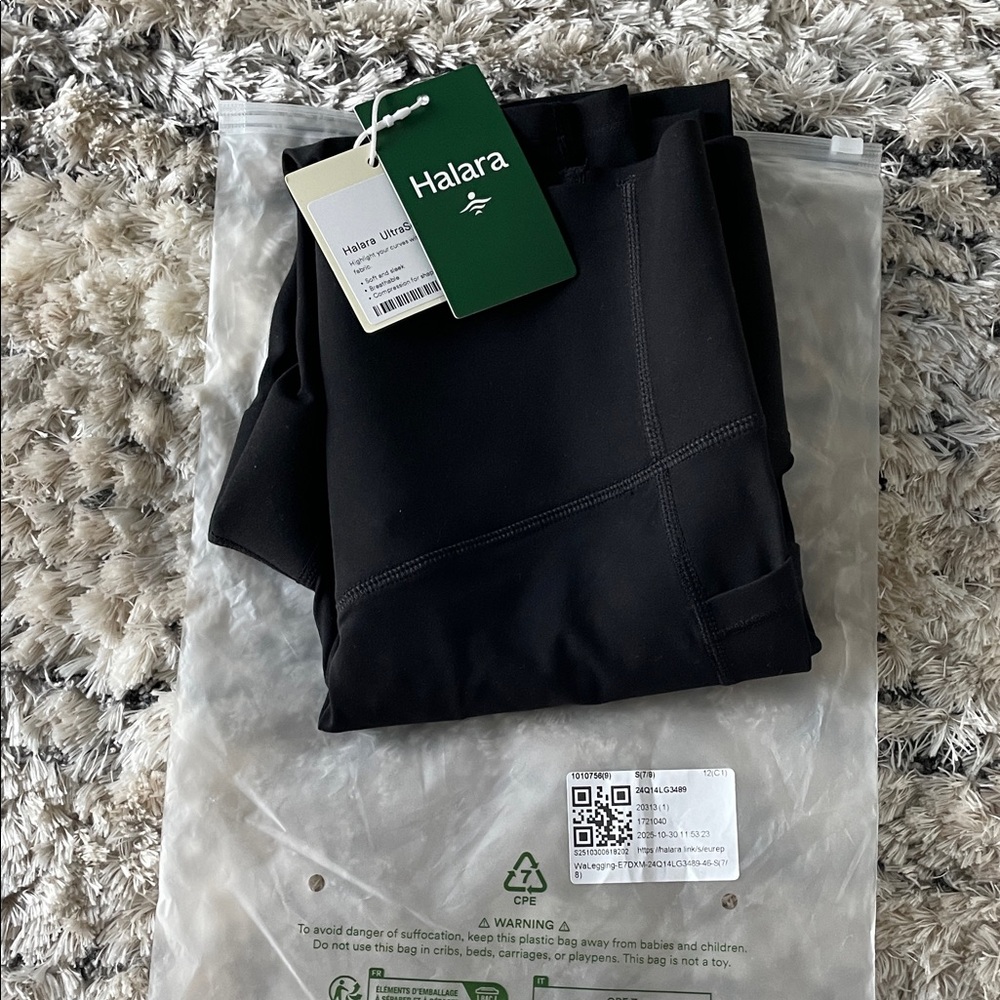 HALARA Sleek Black Activewear Leggings